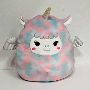 Squishmallows Winona The Llama Pegacorn   14”